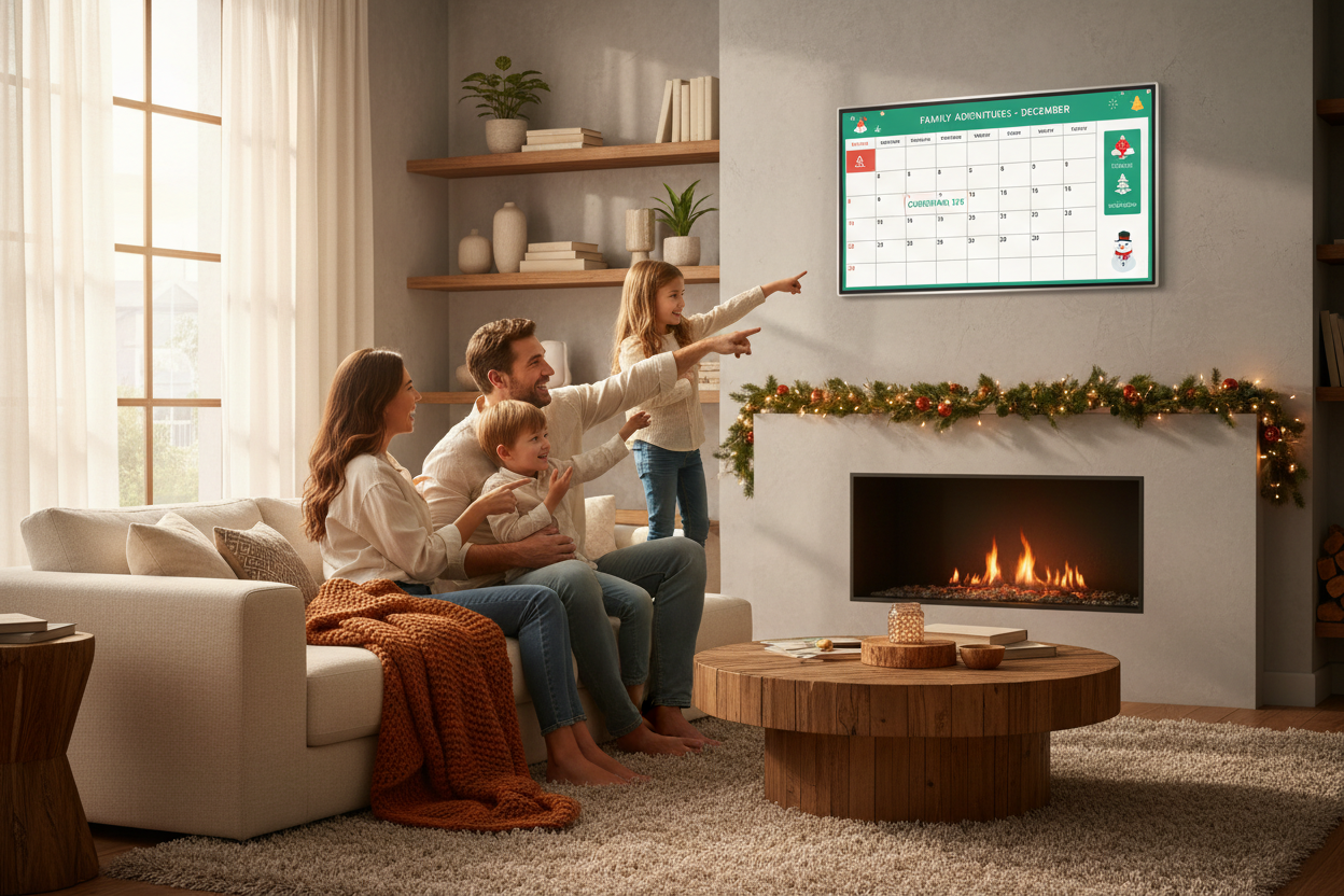 Family Calendar Privacy Comparison: Linkdaze vs Skylight, Hearth, and Smart Displays