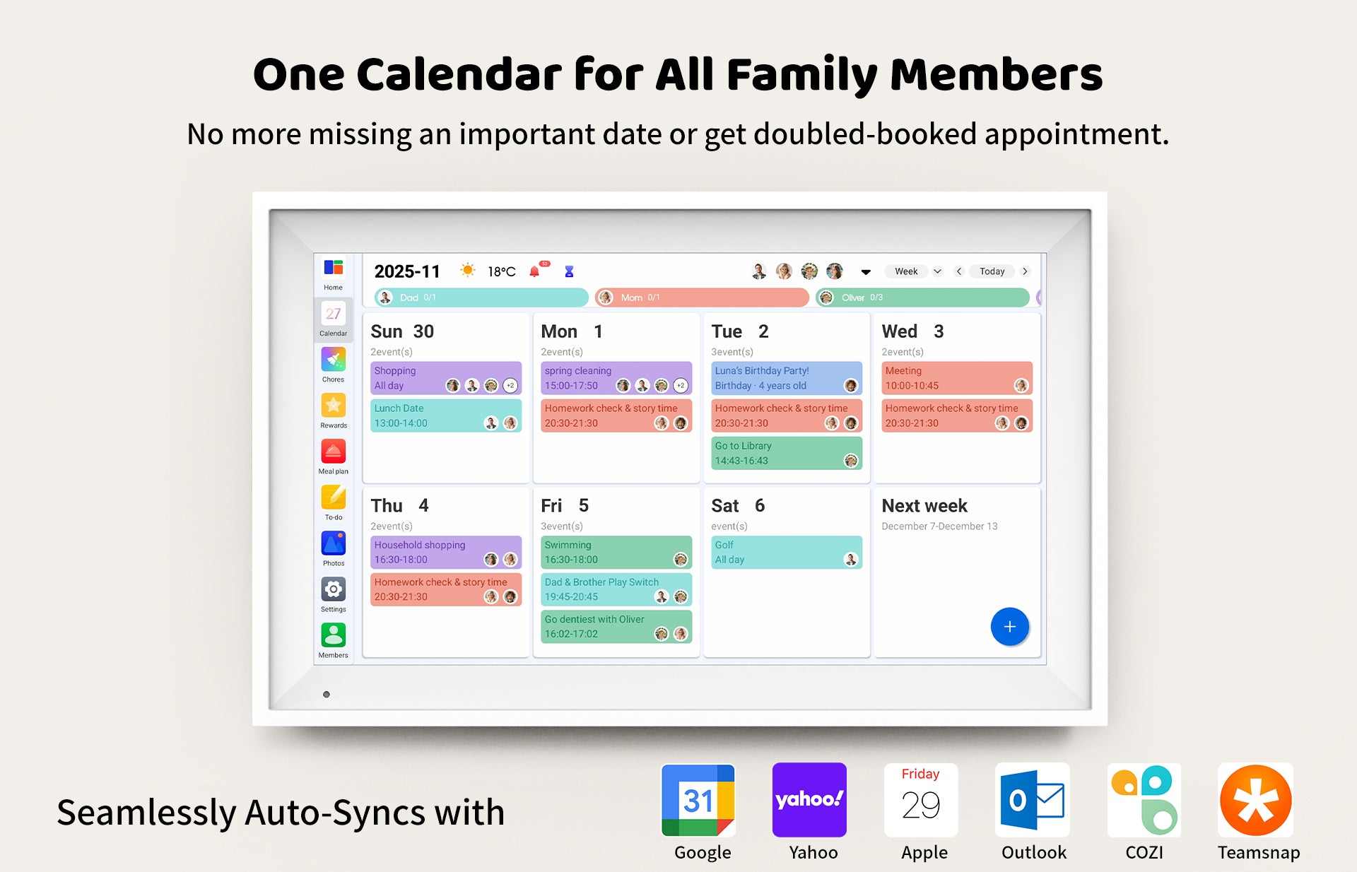 Linkdaze Digital Calendar